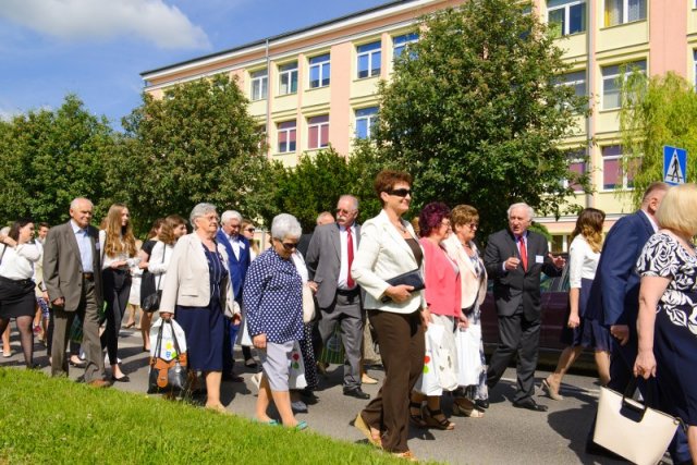 Przemarsz uczestników Jubileuszu 100-lecia Jagiełły
